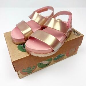 Mini Melissa Cosmic Glittered Sandals US 9